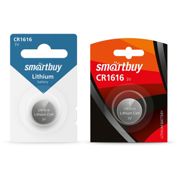 картинка Батарейка " Smartbuy " CR1616 литиевая
