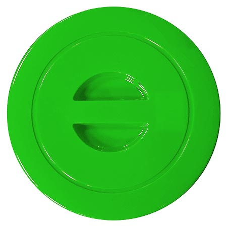 картинка Крышка для ведра " Миленд " 10л Зеленая, пластик