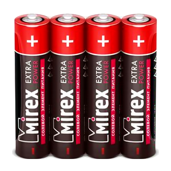 картинка Батарейка " Mirex " R03 солевая, термоусадка
