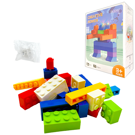 картинка Конструктор " Creative Power " 27 детали, пластиковый, картонная упаковка 11*4,5*14см