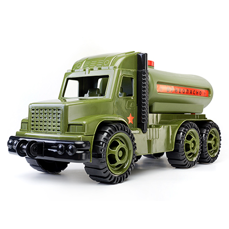 картинка Автомобиль " Karolina toys " Профи Бензовоз Армия 56*23*19см