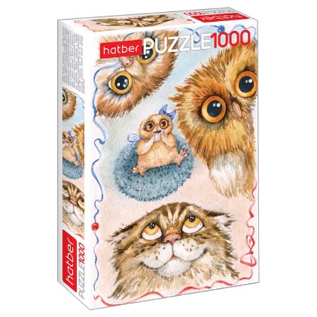 картинка Пазлы " Hatber " 1000элементов Верь в себя! 68*45см, картонная упаковка