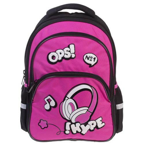 картинка Рюкзак " Hatber " 41*29*16см Easy Hype, 2 отделения, 3 кармана, светоотражающие элементы, дополнительная ручка-петля, регулируемые лямки, усиленное дно, нагрудная стяжка, полиэстер