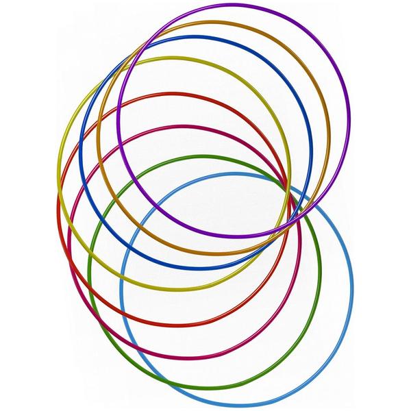 картинка Обруч " Рыжий кот " d=70см ассорти