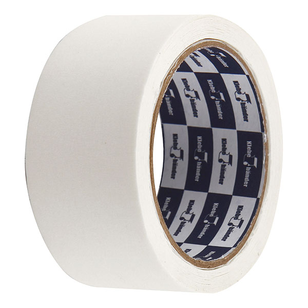 картинка Лента малярная клейкая 50мм* 25м, бумажная основа, 115мкм, " Klebebander ", термоусадочная пленка
