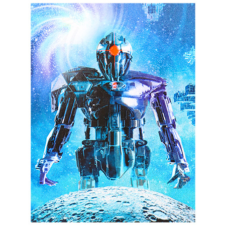 картинка Записная книжка для мальчиков А5 7БЦ 80л " Проф-Пресс " Кибератака-1, клетка, глянцевая ламинация, тиснение холодной фольгой