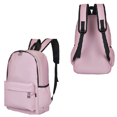 картинка Рюкзак " Sanvero " 32*44*19см фиолетовый пастельный, 1 отделение, карман на молнии спереди, боковые карманы, ручка-петля