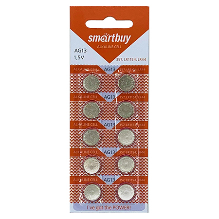 картинка Батарейка " Smartbuy " AG13 алкалиновая