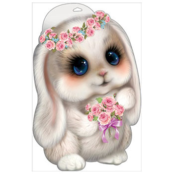 картинка Плакат " Праздник " 936 А3 Зайчик