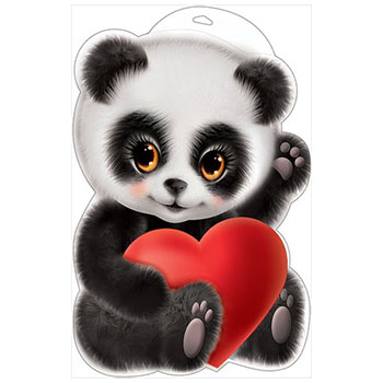 картинка Плакат " Праздник " 936 А3 Панда