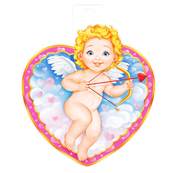 картинка Плакат фигурный " Империя поздравлений " 487 А3 Купидон