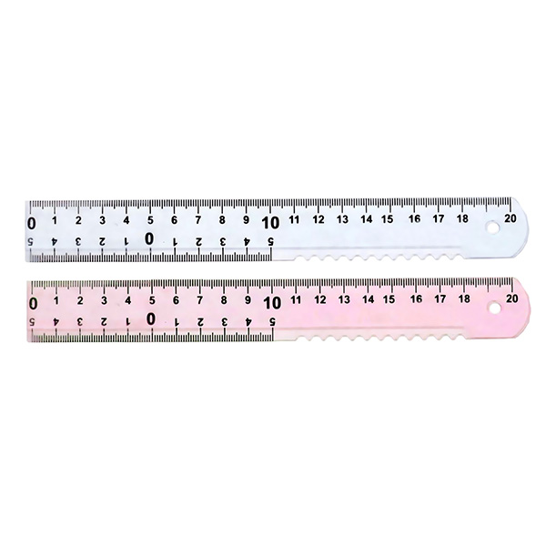 картинка Линейка " KWELT " 20см пластиковая