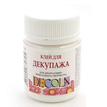 картинка Клей для декупажа " Decola " 50мл
