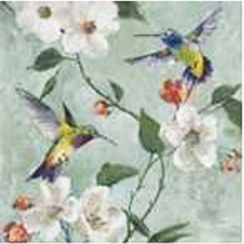 картинка Постер магнитный 300*300мм " Весеннее пробуждение " Винил, европодвес