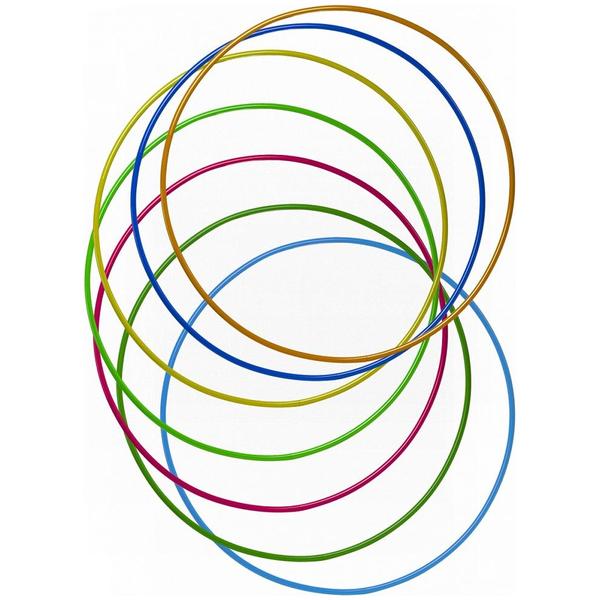 картинка Обруч " Рыжий кот " d=90см ассорти