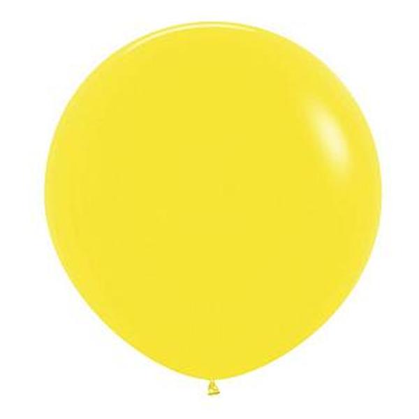 картинка Шар латексный " Браво " пастель 36"/1м Желтый