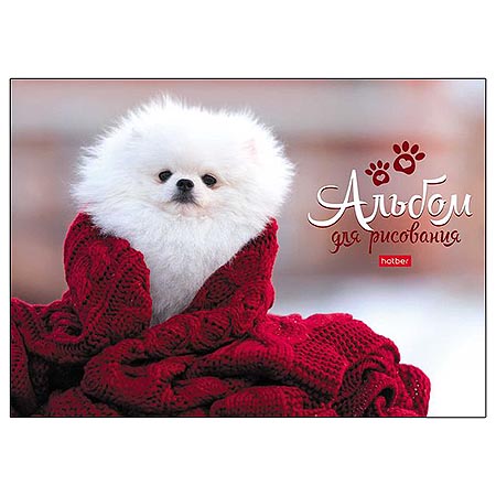 картинка Альбом А4 24л жесткая подложка " Hatber " Моё любимое начало дня, склейка, обложка- мелованный картон, глянцевая ламинация, блок-офсет 100г/м2