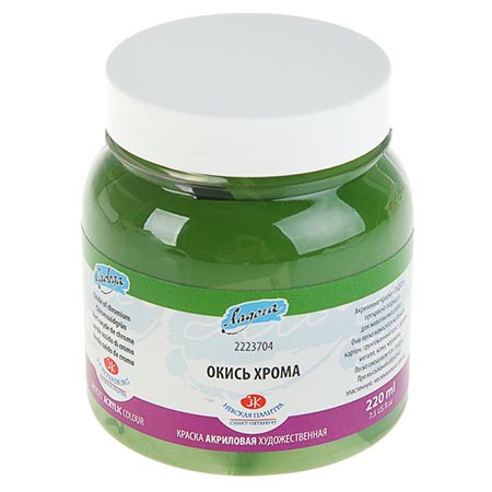 картинка Краска акриловая " Ладога " 220мл окись хрома