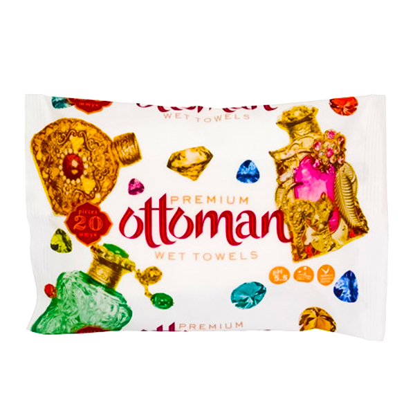 картинка Салфетки влажные  20шт " Ottoman " Молекула