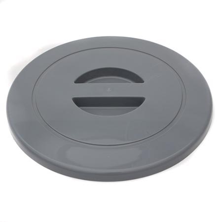 картинка Крышка для ведра " Миленд " 10л Серая, пластик