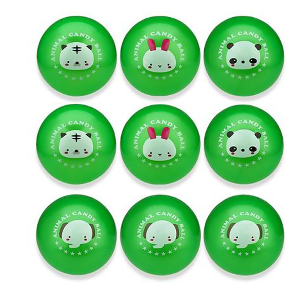 картинка Мяч резиновый " Милый зверек " 22см, ассорти, пакет