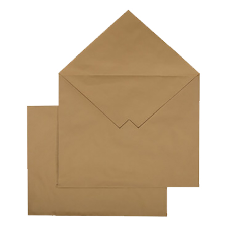картинка Конверт С3 (330*410мм) КРАФТ, 90г/м, треугольный клапан