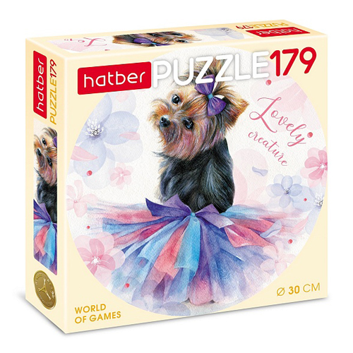 картинка Пазлы " Hatber " 179элементов Милашка d=30см, картонная упаковка