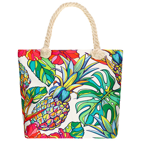 картинка Сумка пляжная " Миленд " Сочный ананас, 45*38см