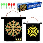 Дартс магнитный 40,5*48,5см, 6 дротиков, картонная упаковка 47,5*7,5см
