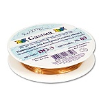 Проволока " Gamma " №03 d=0,3мм, 10м, под светлую медь, металлическая