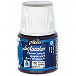 Краска по ткани " Pebeo " Setacolor мерцающая 45мл слива