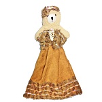 Полотенце - сувенир " Мишка с бантиком "