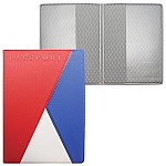 Обложка для паспорта " ДПС " Трио, красная, 188*134мм, ПВХ