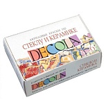 Набор акрил стекло керамика " Decola " 6*20мл