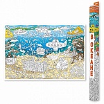 Раскраска-постер " ГеоДом " 101*69см 1л В океане, обложка- мелованная бумага, цветной фон