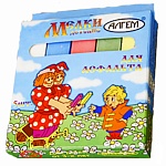 Мел для асфальта цветной 5шт " Алгем "
