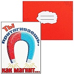 Открытка " Мир поздравлений " 445 Ты притягиваешь, как магнит