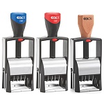 Датер автоматический " Colop " 30*45мм со свободным полем, металлический, высота шрифта даты 4мм, месяц буквами