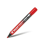 Маркер " Pilot " красный 1мм пулевидный наконечник перманентный