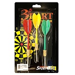 Набор дротиков " KWELT " 3шт, картонный блистер 11*17,5см, европодвес