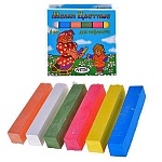 Мел для асфальта цветной 6шт " Алгем "