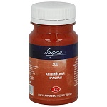 Краска акриловая " Ладога " 100мл английская красная