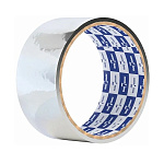 Скотч " Klebebander " 50мм*25м Металлизированный, серебрянный, без индивидуальной упаковки