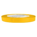 Лента атласная " KWELT " 12мм*22,85м желтая