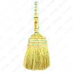 Веник Сорго 5-прошивной 23*43см, длина ручки - 30см