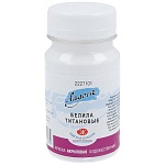 Краска акриловая " Ладога " 100мл белила титановые