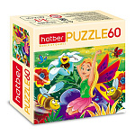 Пазлы " Hatber "  60эл Страна фей 23*16,5см, в картоной коробке