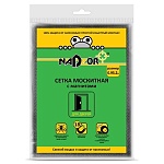 Сетка москитная " Nadzor " 0,95*2м черная с крепежом, в пакете