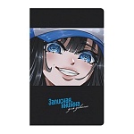 Записная книжка А5 56л " Альфа-Тренд " Аниме-1, линия, на скобе, обложка - мелованный картон, софт-тач ламинация, выборочный УФ-лак, 130*210мм