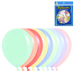 Шар латексный " KWELT "  9"/23см пастель ассорти